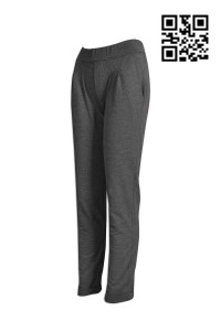 U241 online order casual ladies' sporty plain color Hong Kong design sporty supplier company  ladies cotton knit pants teamwear  ladies cotton knit pants jersey